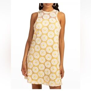 NWT Trina Turk Johana Mini Dress Sheath Silhouette Sleeveless Lined Size L